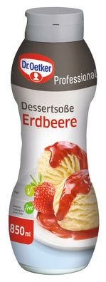 Dr. Oetker Dessertsoße Erdbeere 850 ml