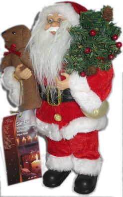 Weihnachtsmann ca 30 cm Nikolaus Santa Clause Weihnachts-Deko Figur Dekoration