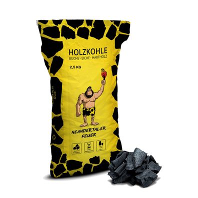 Grillkohle Kohle für Grill BBQ Smoker Charcoal Grillholzkohle Buche