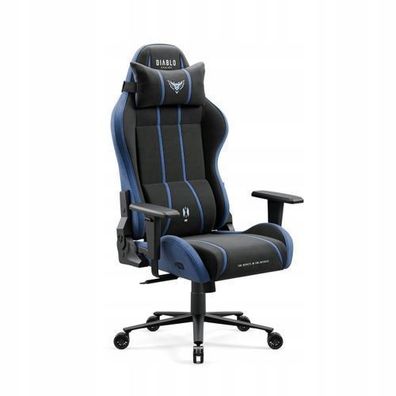 Diablo X-One 2.0 Gaming Stuhl Bürostuhl Schreibtischstuhl Night-Blue Normal L