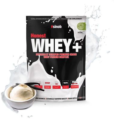 Sinob Honest Whey+, 820 g Beutel