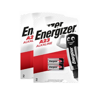 2x Energizer A23 2er Blister 12V Batterie Knopfzelle MN21 L1028 LRV08 23GA 55mAh