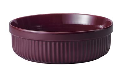 Arabia Uunikokki oven dish round 2L plum 1056091