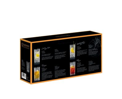 Nachtmann Longdrink Set/4 Square 101049