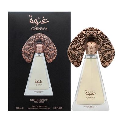 Lattafa Niche Emarati Ghinwa Eau De Parfum Spray (Unisex) Frauen 100 ml