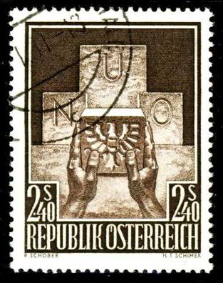 Österreich 1956 Nr 1025 gestempelt X280E3A