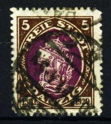DANZIG 1921 Nr 53 gestempelt X35323E