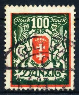 DANZIG 1923 Nr 128Y gestempelt X4DF4AE