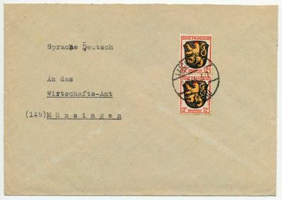 FRANZ. ZONE ALLG. AUSG. Nr 6 BRIEF MEF X5BC2F6