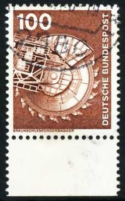 BRD DS Industrie u. Technik Nr 854 gestempelt URA X66C3DA