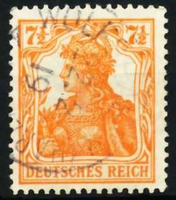 D-REICH K A Nr 99b zentrisch gestempelt X68719E