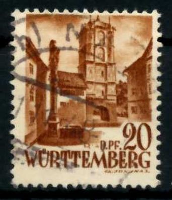 FZ Württemberg 2. Ausgabe Spezialisiert Nr 21yI X6DBA1A