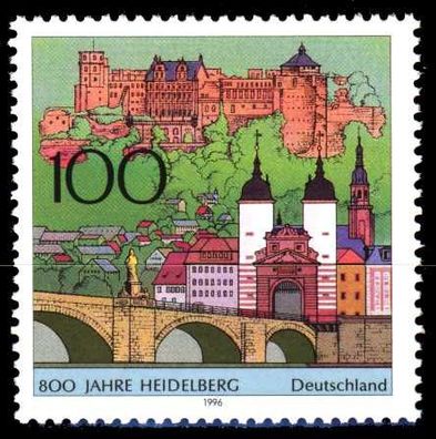BRD 1996 Nr 1868 postfrisch SBF7106