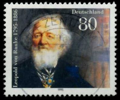 BRD 1995 Nr 1826 zentrisch gestempelt X767AF2