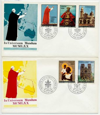 Vatikan Nr 572-576 BRIEF FDC X7904FE