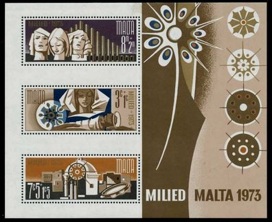 MALTA Block 3 postfrisch S565B62
