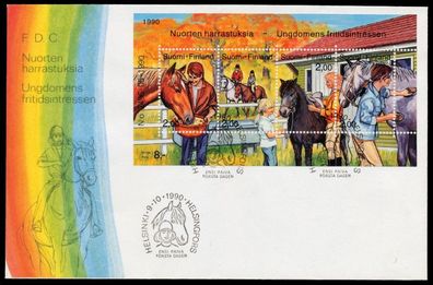 Finnland Block 6 BRIEF FDC X91181E