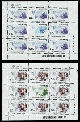 Albanien Nr 2510KB-2511KB postfrisch Kleinbg S03E25E