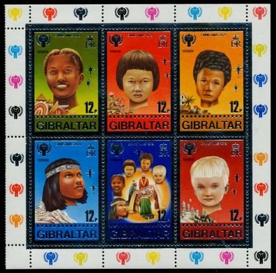 Gibraltar Block 6 postfrisch S044D72