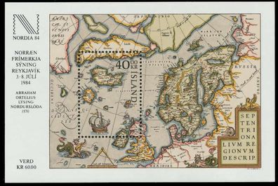 ISLAND Block 6 postfrisch S018942
