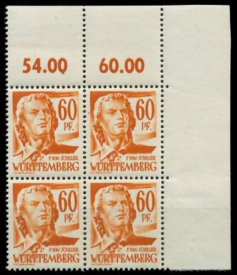 FZ Württemberg 1. Ausgabe Spezialisiert Nr 10 ungebraucht X81AF76