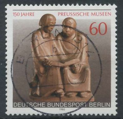 BERLIN 1980 Nr 626 zentrisch gestempelt X8196EA