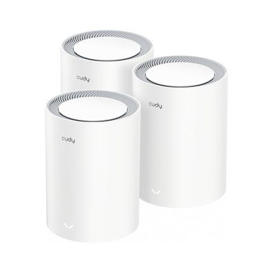 CUDY M3000 AX3000 Wi-Fi 6 Mesh 2.5G 3er-Pack - Access Point - 2,4 Gbps