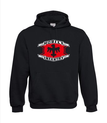 Mobile Infantry Trooper Starship I Sprüche I Fun I Lustig bis 5XL I Herren Hoodie
