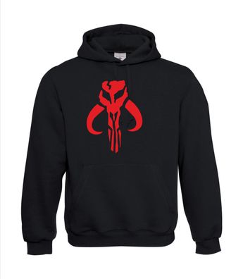 Mandalorian Skull I Sprüche I Fun I Lustig bis 5XL I Herren Hoodie