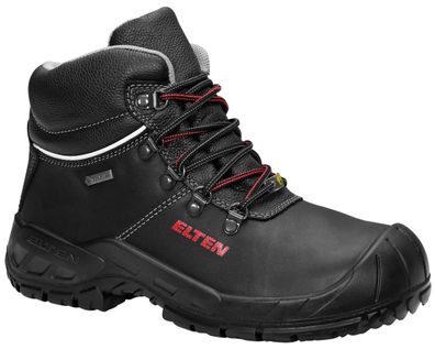 ELTEN Sicherheitsschuhe Renzo XW Mid ESD S3 CI Gr. 47 Leder Schwarz
