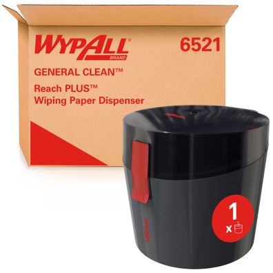 WypAll Reach PLUS General Clean Zentralentnahmespender Einzelblattentnahme 6521