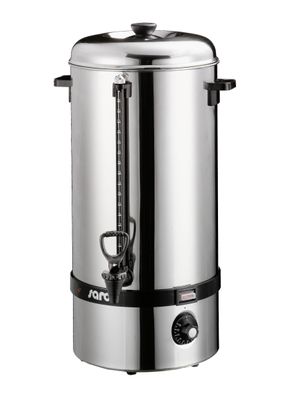 SARO HOT DRINK Gléhweinkocher Heißwasserspender 19 L Edelstahl 2,4 kW