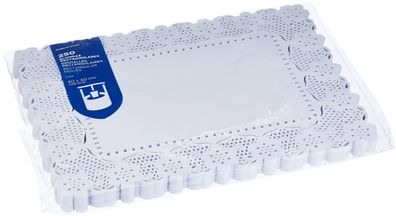 GarcÃ­a de Pou 250 Tischsets rechteckig 40x30cm weiß Papier 54 g/mÂ²