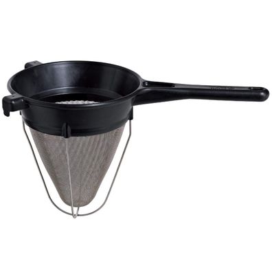 Matfer Passiersieb Exoglass 20cm Chinois Spitzsieb Edelstahl mit Griff