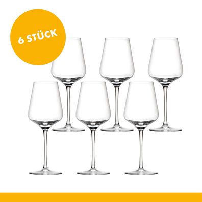 ilios Weinglas Nr. 21 0,398 l 6 Stéck Kristallglas spélmaschinenfest