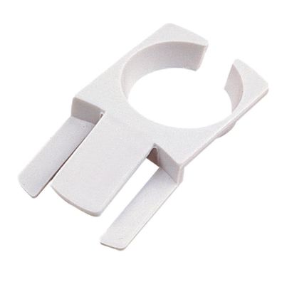 Glashalter zum Tellerhalten 7,5 x 4,2 cm weiß Kunststoff 200 Stck