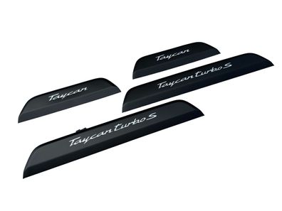 Original Porsche Einstiegsleisten Carbon Set Beleuchtet Porsche Turbo S Set 4tlg