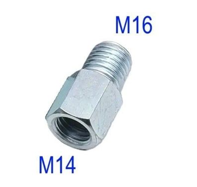 Aussen M16 auf Innen M14 Gewinde Adapter metrisch|