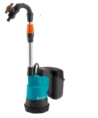 Gardena Akku Regen Fasspumpe 000/2 18V P4A Solo Gerät ohne Akku|