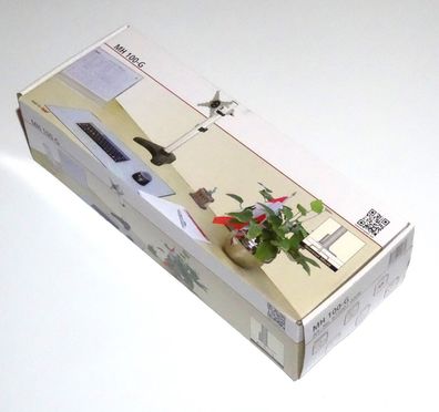 MH 100-G Monitorhalter Monitor Tischmontage fér Durchgangsverschraubung|