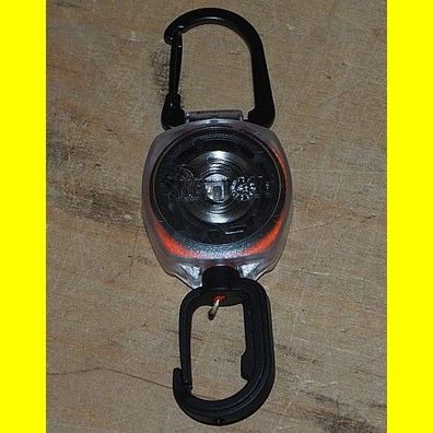 Key-Bak Connect Anhänger mit automatischem Rücklauf Seil 56 cm mit 2 Karabiner