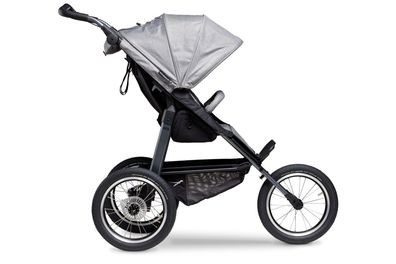 TFK Sport, der Laufkinderwagen mit 16" Räder , Neuwagen Farbe grau