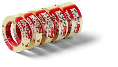 Schuller Eh&acute; lar RED CORE Klebeband Abdeckband Malerkrepp 30 mm / 50 mm x 50 m