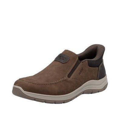 Rieker Slipper - Braun Glattleder