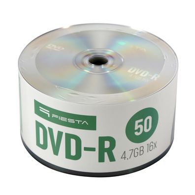 Fiesta DVD-R 4,7GB 16x Spindel 50 Stück