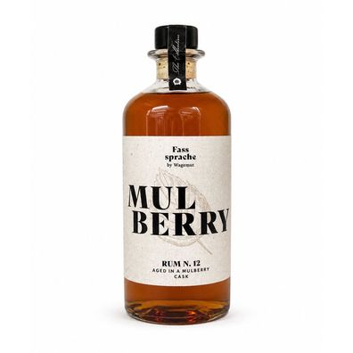 Wagemut Fass Sprache N. 12 Mulberry Cask Rum 3,5 Jahre Rum, 62,7% Vol. 0,5 l