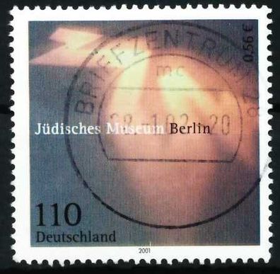 BRD 2001 Nr 2216 zentrisch gestempelt X648B12