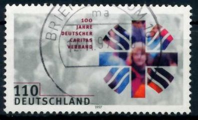 BRD 1997 Nr 1964 zentrisch gestempelt X6B16E6