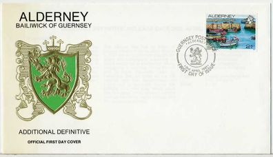 Alderney Nr 48 BRIEF FDC X7CE1F6