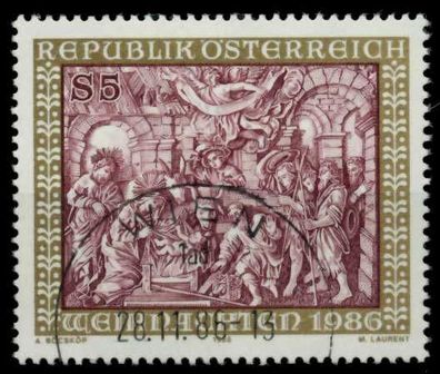 Österreich 1986 Nr 1870 zentrisch gestempelt X7EAD6E